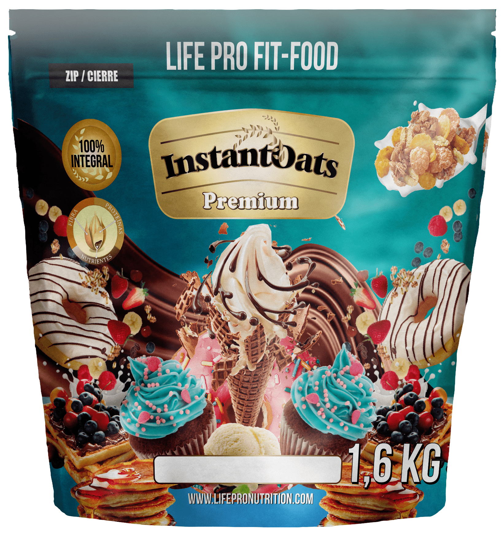 NEWTRITIONS Prima Colazione Instant Oats Premium 1600g avena istantanea