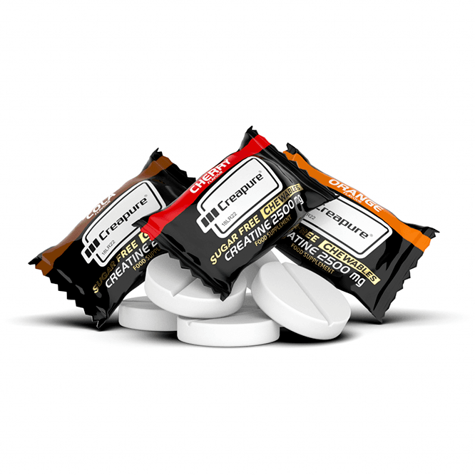 NEWTRITIONS Creatina Black Line – Creatine Chewable creatina masticabile 60 compresse