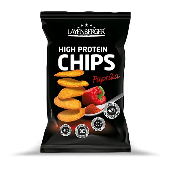 NEWTRITIONS Snack e Spuntini High Protein Chips chips paprika 75 g