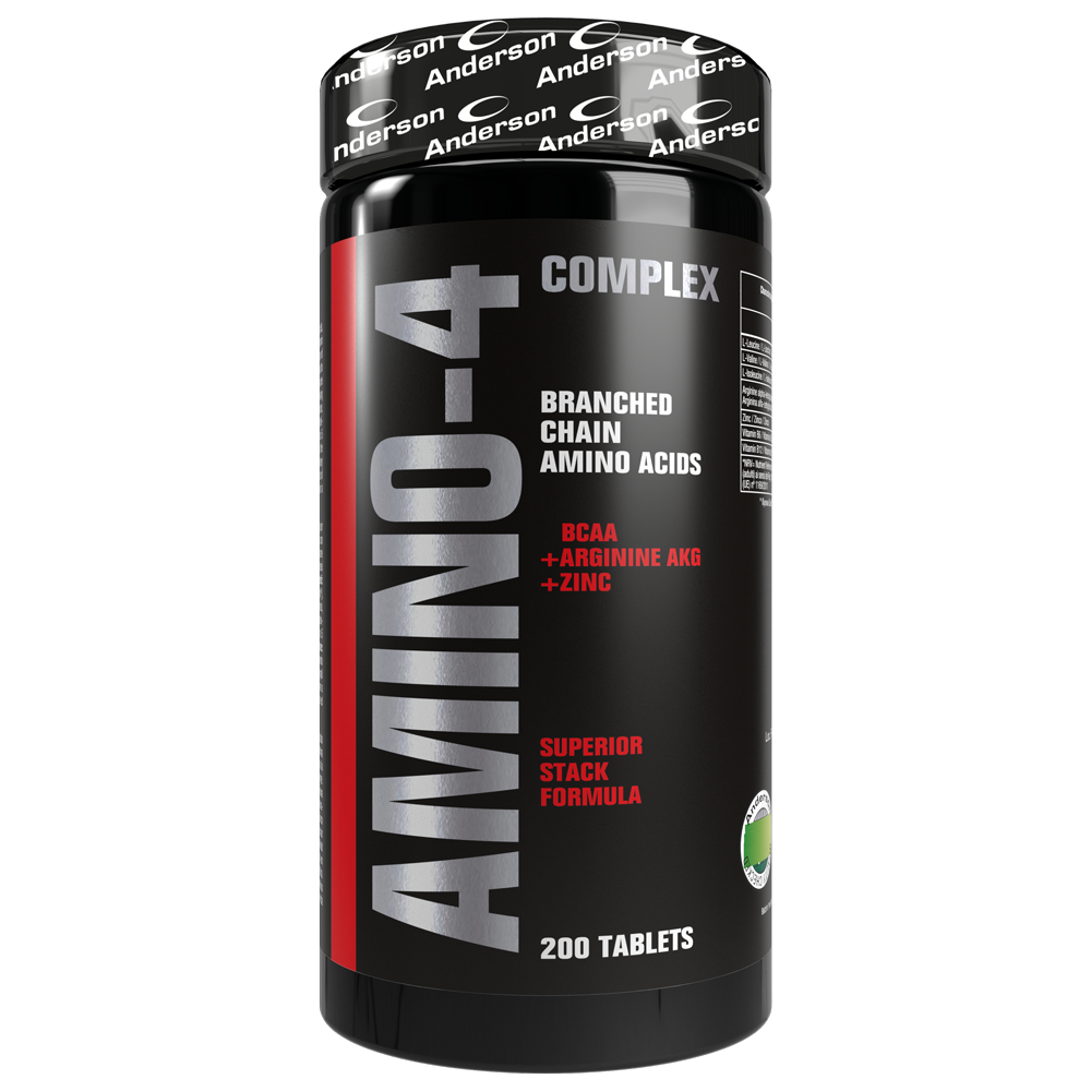 Wellness Amminoacidi Amino-4 Complex BCAA 200 compresse con arginina