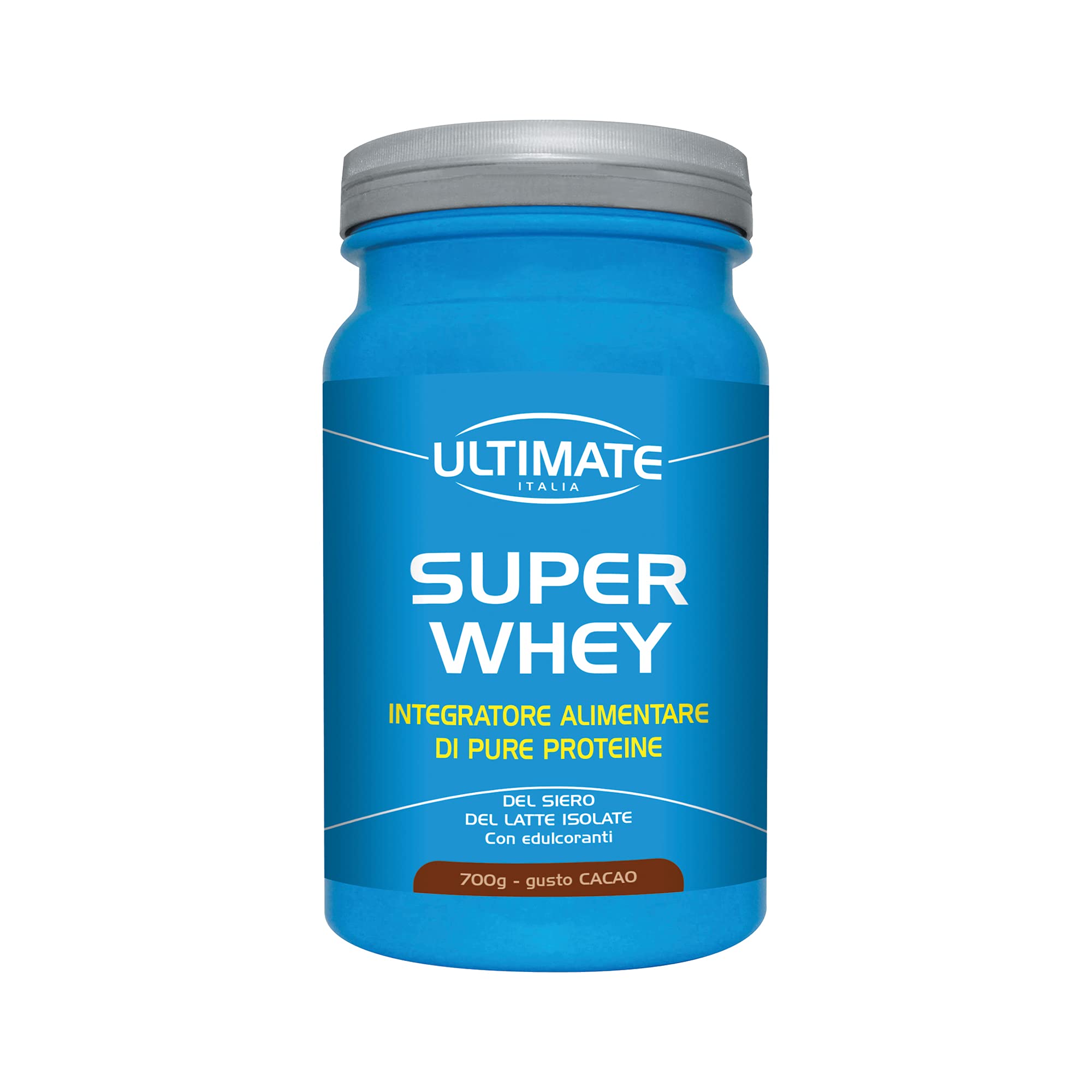 Ultimate Proteine Super Whey proteine isolate cioccolato bianco 700 g