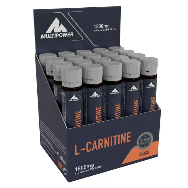 Multipower L-Carnitine Liquid integratore liquido pesca 20 x 25 ml