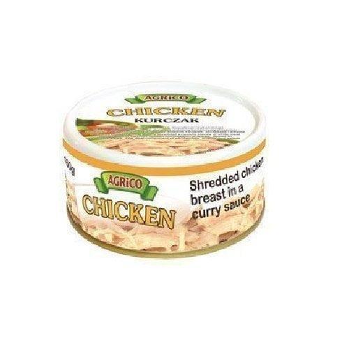 NEWTRITIONS Preparati Shredded Chicken Fillet pollo sfilacciato 160 g salsa curry