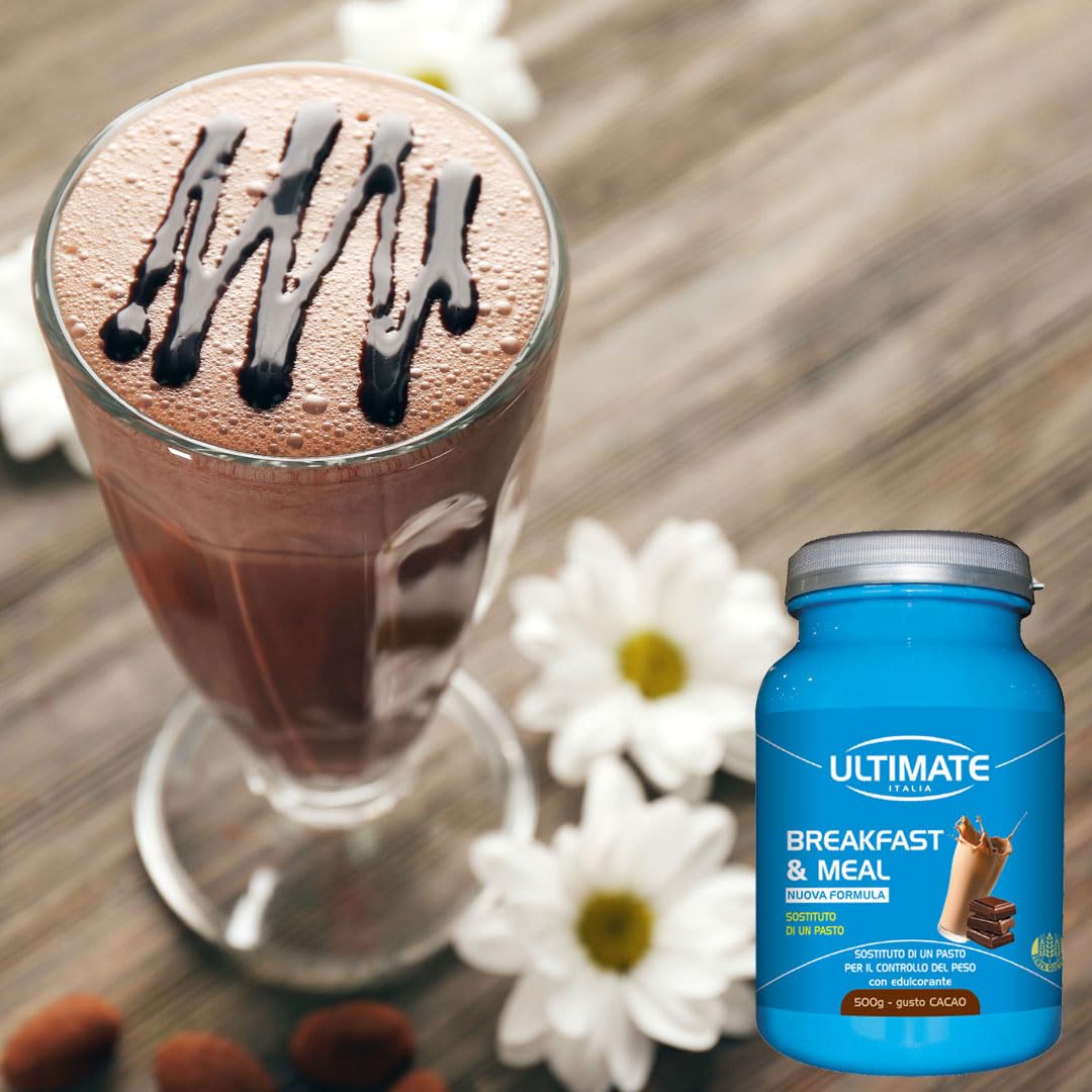 Ultimate Pasti sostitutivi Breakfast & Meal cacao 500 g per controllo del peso