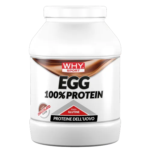 WHY SPORT Proteine EGG 100% PROTEIN CIOCCOLATO proteine 750 g gusto cioccolato