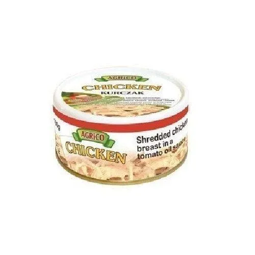 NEWTRITIONS Preparati Shredded Chicken Fillet pollo 160 g salsa pomodoro