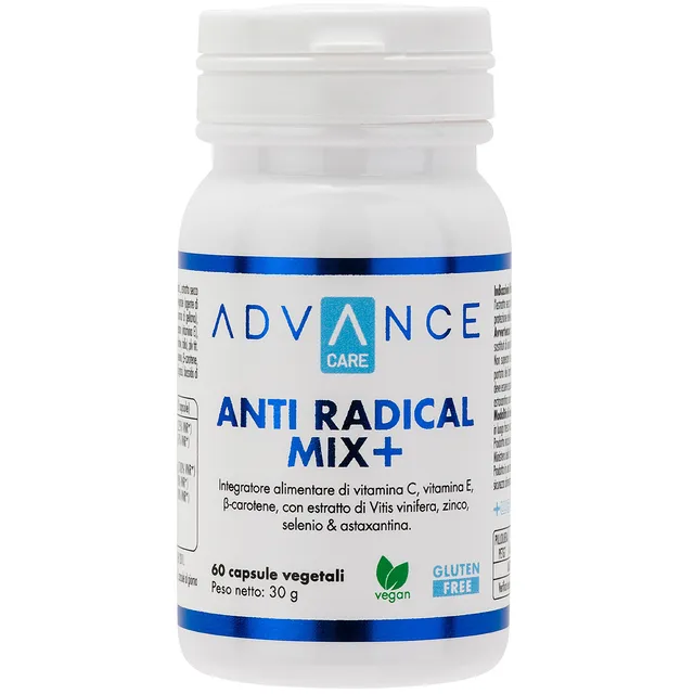 +Watt Advance Care Antiradical Mix+ integratore antiossidante astaxantina