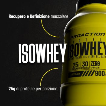 Wellness Proteine Protein IsoWhey 900 g cioccolato isolate