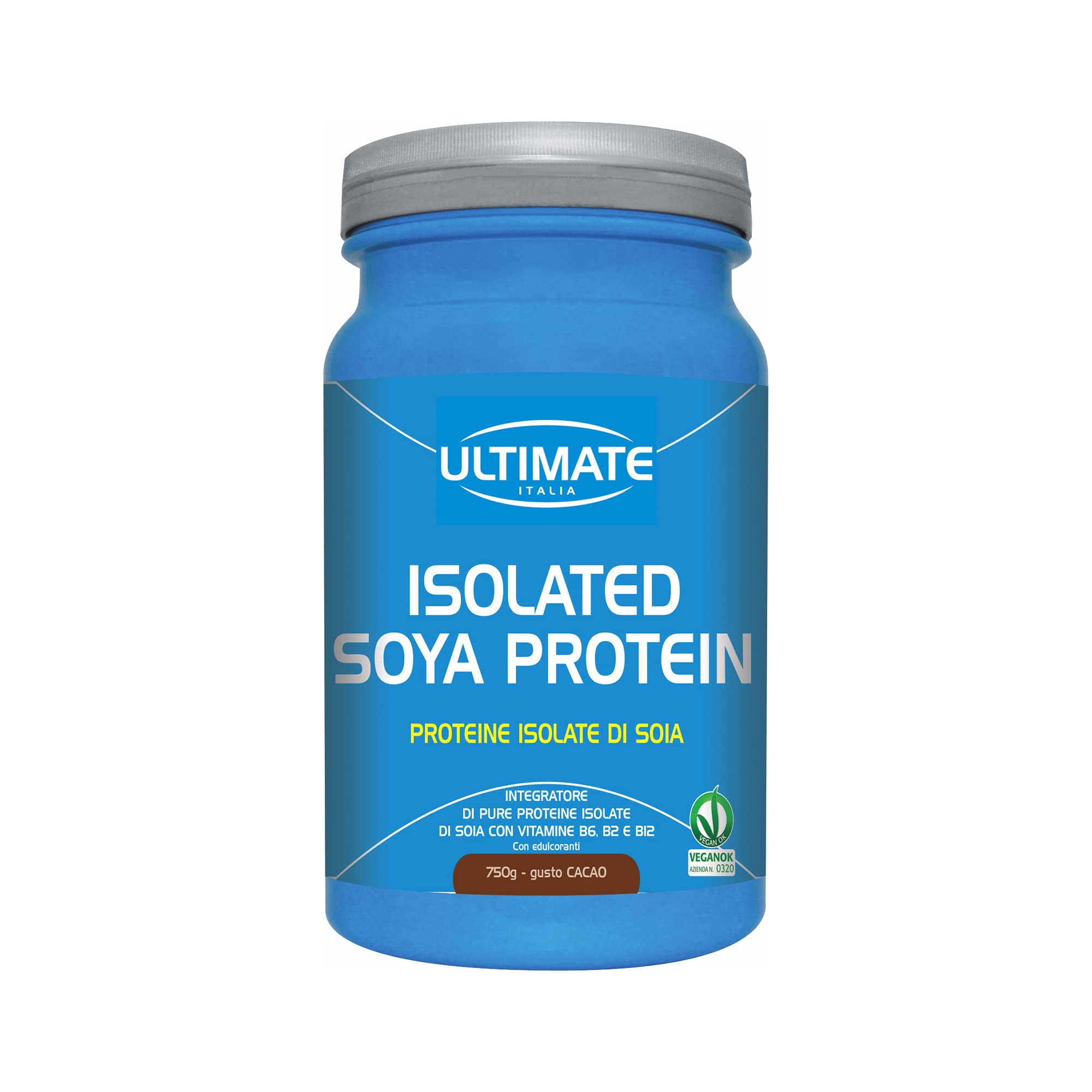 Ultimate Proteine Isolated Soya Protein proteine Vaniglia 21 porzioni vegane