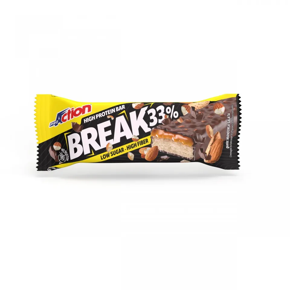 Wellness Barrette Break Bar barretta proteica 50 g arachidi e caramello