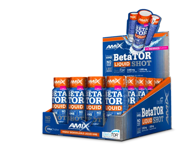 NEWTRITIONS Aminoacidi BetaTor Liquid Shot integratore 20 x 60 ml