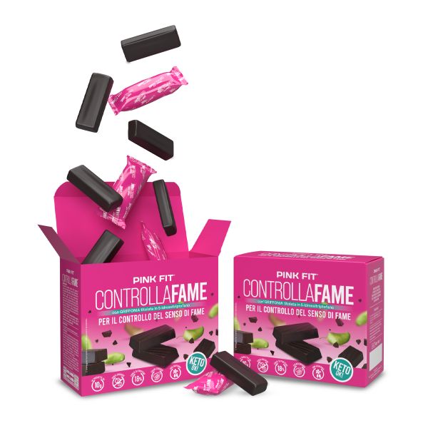 Wellness Dimagrimento Pink Fit Controlla Fame cioccolato 14 tavolette