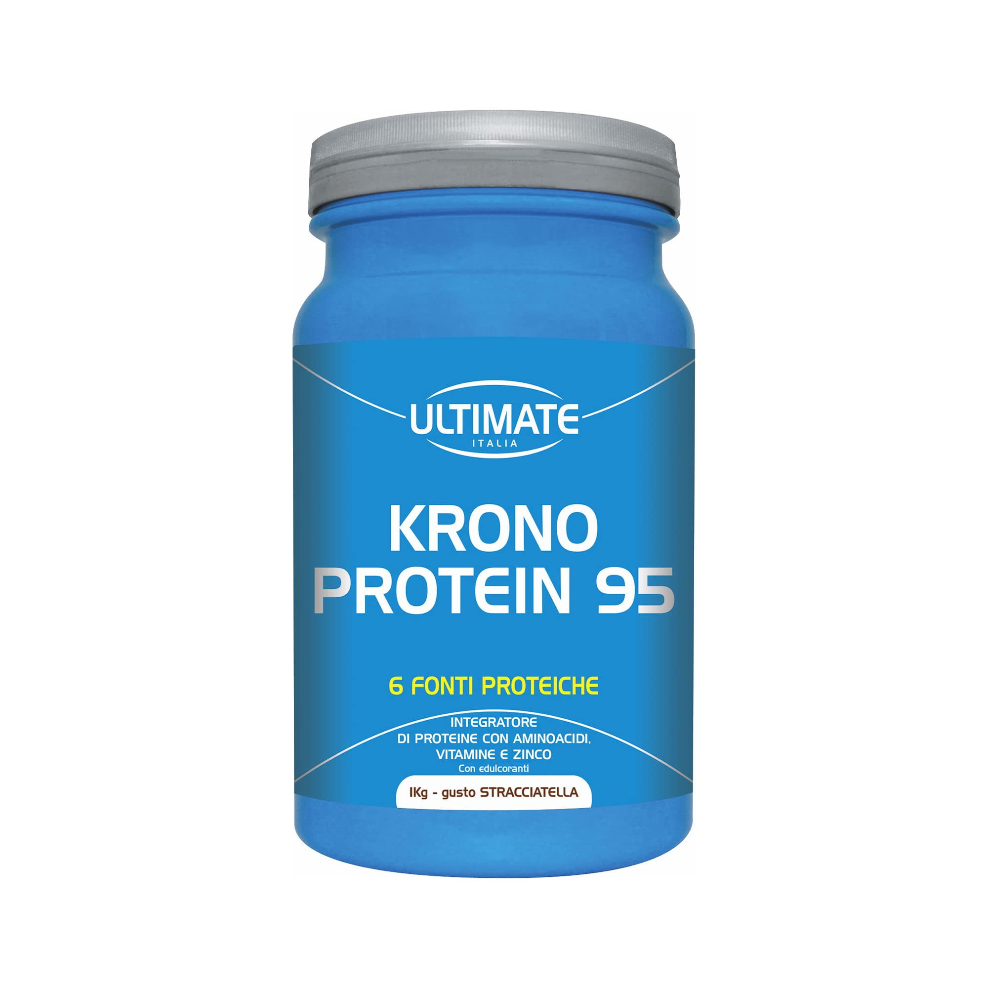 Ultimate Proteine Krono Protein 95 proteine vaniglia 1 kg rilascio graduale