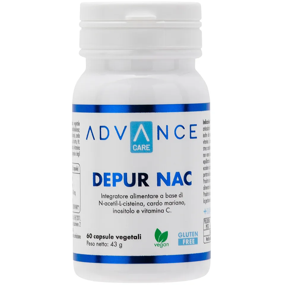 +Watt Advance Care Depur NAC integratore depurativo 500 mg NAC