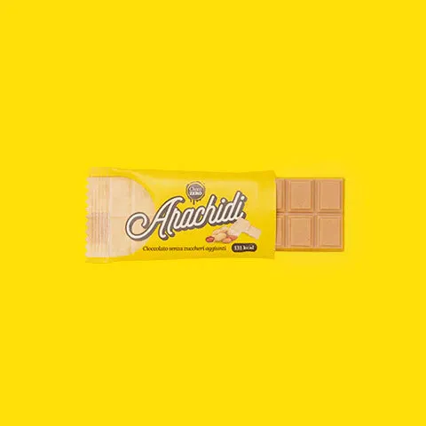 Wellness Biscotti Proteici e senza Zucchero Tavolette di cioccolato alle arachidi senza zuccheri aggiunti 3 x 25 g senza glutine