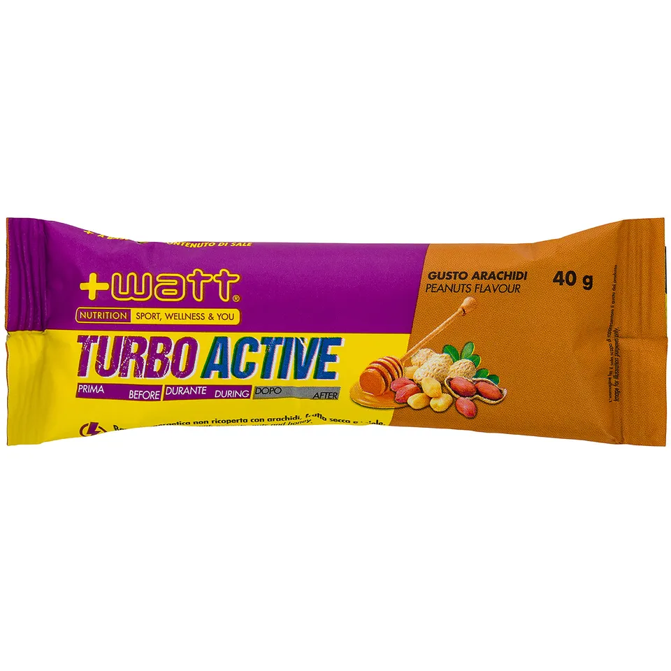 +Watt Endurance Line Turbo Active barretta energetica 40 g miele