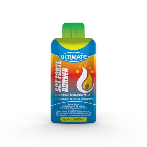 Ultimate Stimolatori SCT Forte Burner integratore limone 24x25 ml termogenico