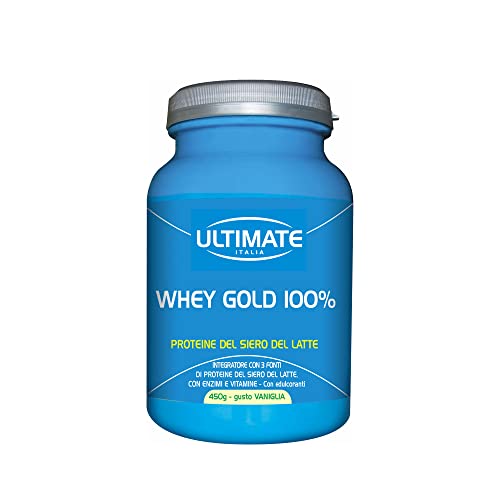 Ultimate Proteine Whey Gold 100% proteine gusto vaniglia