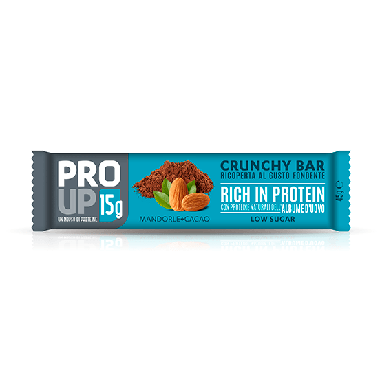 NEWTRITIONS Barrette Crunchy Bar – Mandorle e Cacao barretta 45 g