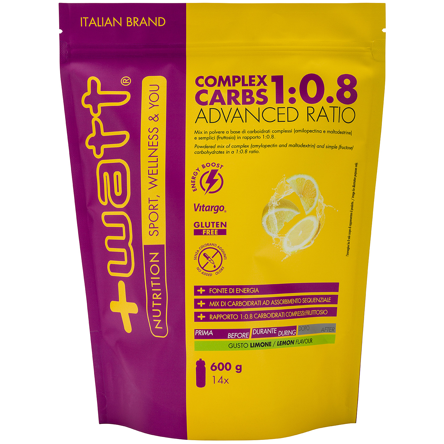 WATT Endurance Line Complex Carbs Advanced Ratio 1:0,8 carboidrati