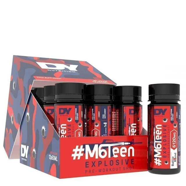 NEWTRITIONS Workout M6Teen Liquid (12x60ml) shot liquido