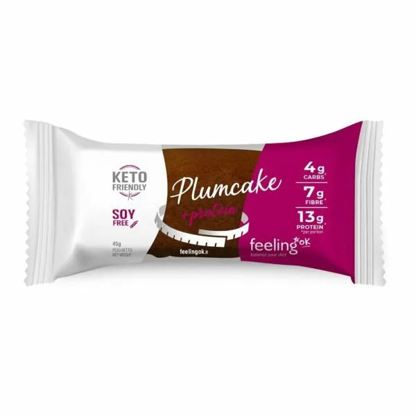 Wellness Food Keto Plumcake cacao keto 45 g proteico