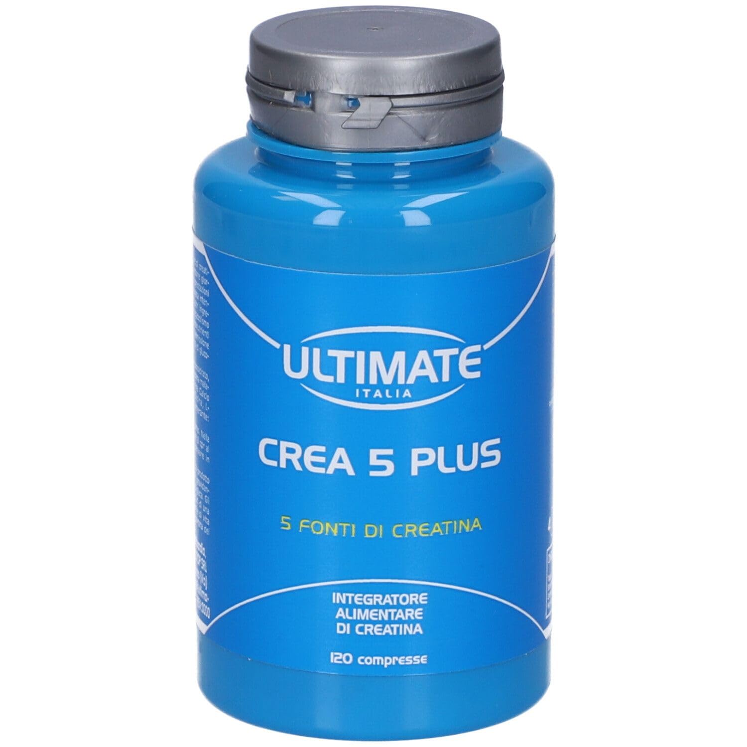 Ultimate Creatina Crea 5 Plus integratore 120 compresse, 5 tipi di creatina