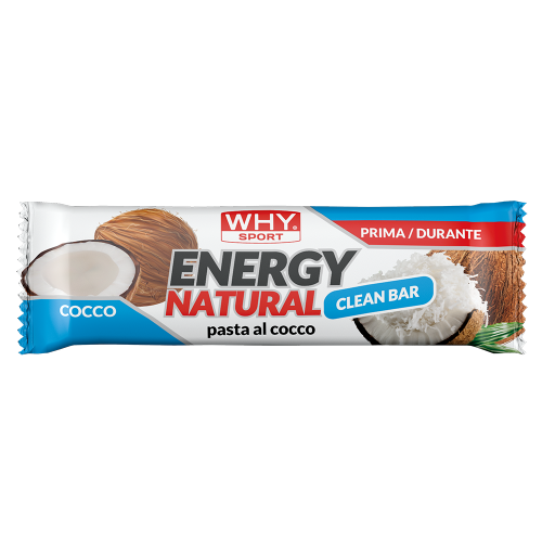 WHY SPORT Barrette energetiche ENERGY NATURAL 25 g barretta