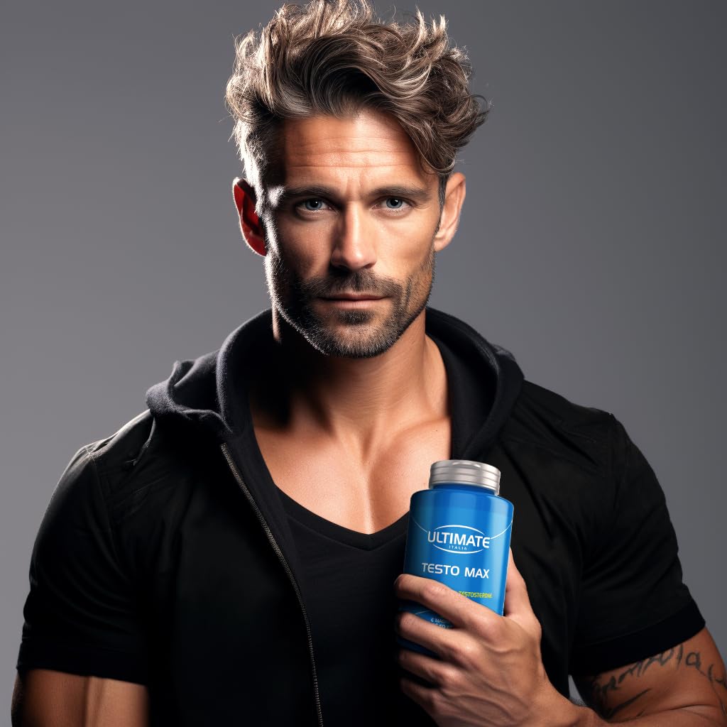 Ultimate Stimolatori Testo Max capsule 90 pezzi con tribulus e zinco