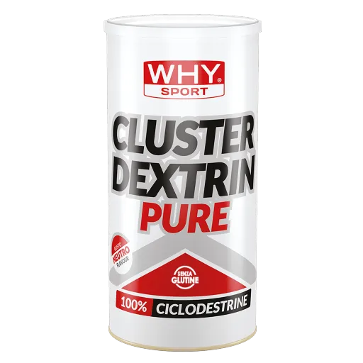 WHY SPORT Energetici CLUSTER DEXTRIN PURE NEUTRO 500 g carboidrati neutri