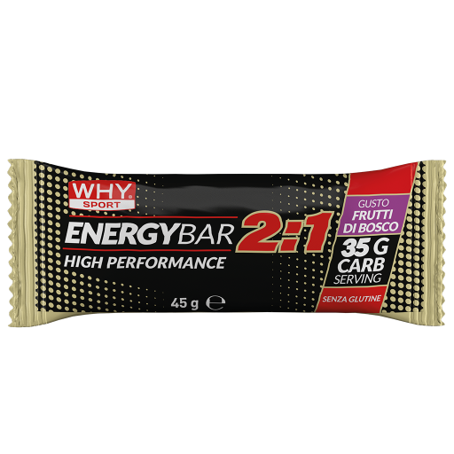 WHY SPORT Barrette energetiche ENERGY BAR 2:1 barretta 45 g