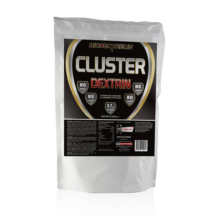 BIOEXTREME Carboidrati e Sali Minerali Cluster Dextrin polvere