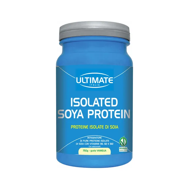 Ultimate Proteine Isolated Soya Protein proteine Vaniglia 21 porzioni vegane
