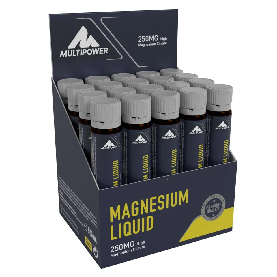 Multipower L-Magnesium Liquid integratore di magnesio liquido 20 x 25 ml