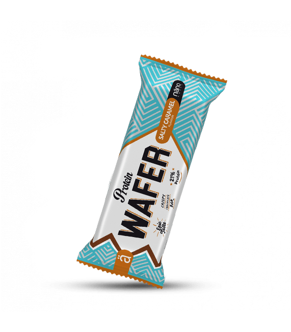 NEWTRITIONS Barrette Protein Wafer wafer proteico Caramello Salato 40 g