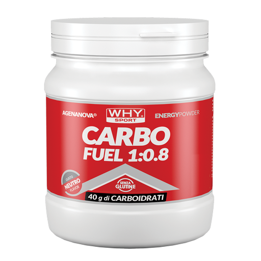 WHY SPORT Energetici CARBO FUEL 1:0.8 NEUTRO polvere 615 g