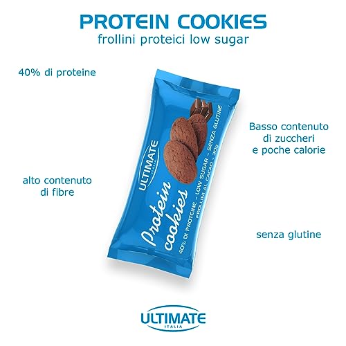 Ultimate Snack Protein Cookies biscotti proteici al cacao