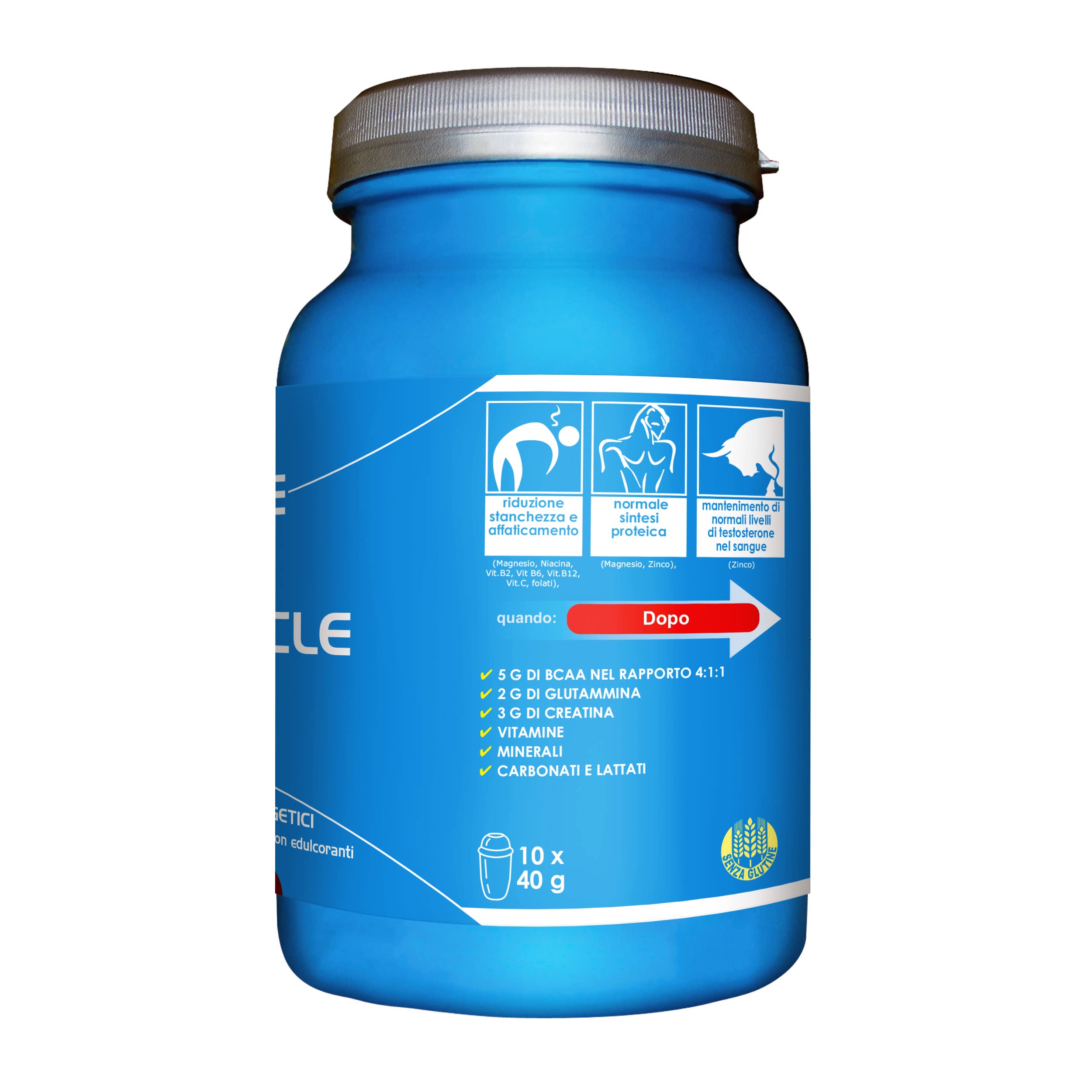 Ultimate Proteine Man Muscle Post Workout cacao 400 g aminoacidi 4:1:1