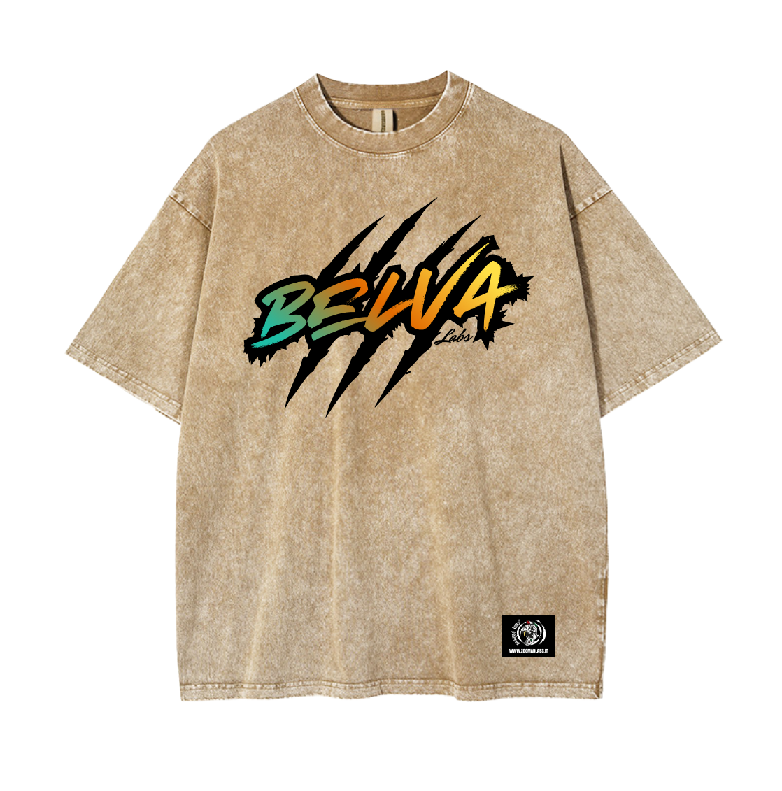 Zoomad Accessori BELVA T-Shirt Brown AWV maglietta 250 GSM