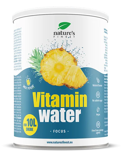 NEWTRITIONS Vitamine Vitamin Water Focus bevanda limone 200 g