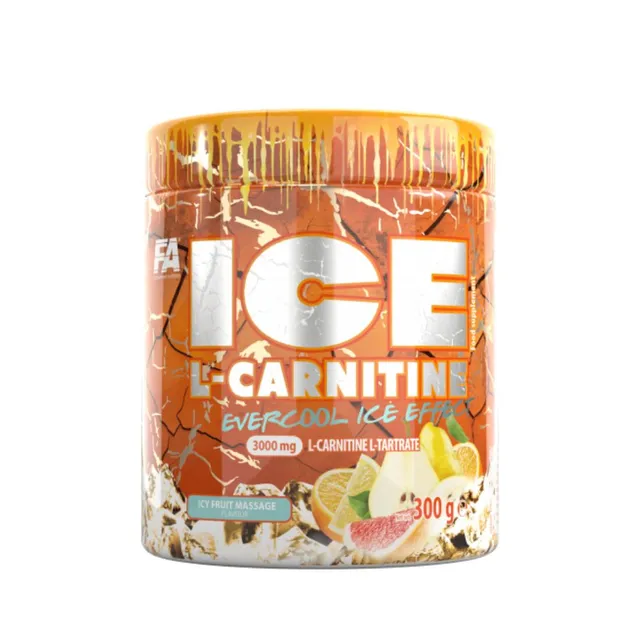 NEWTRITIONS Carnitina ICE L-Carnitine integratore 300 g in polvere